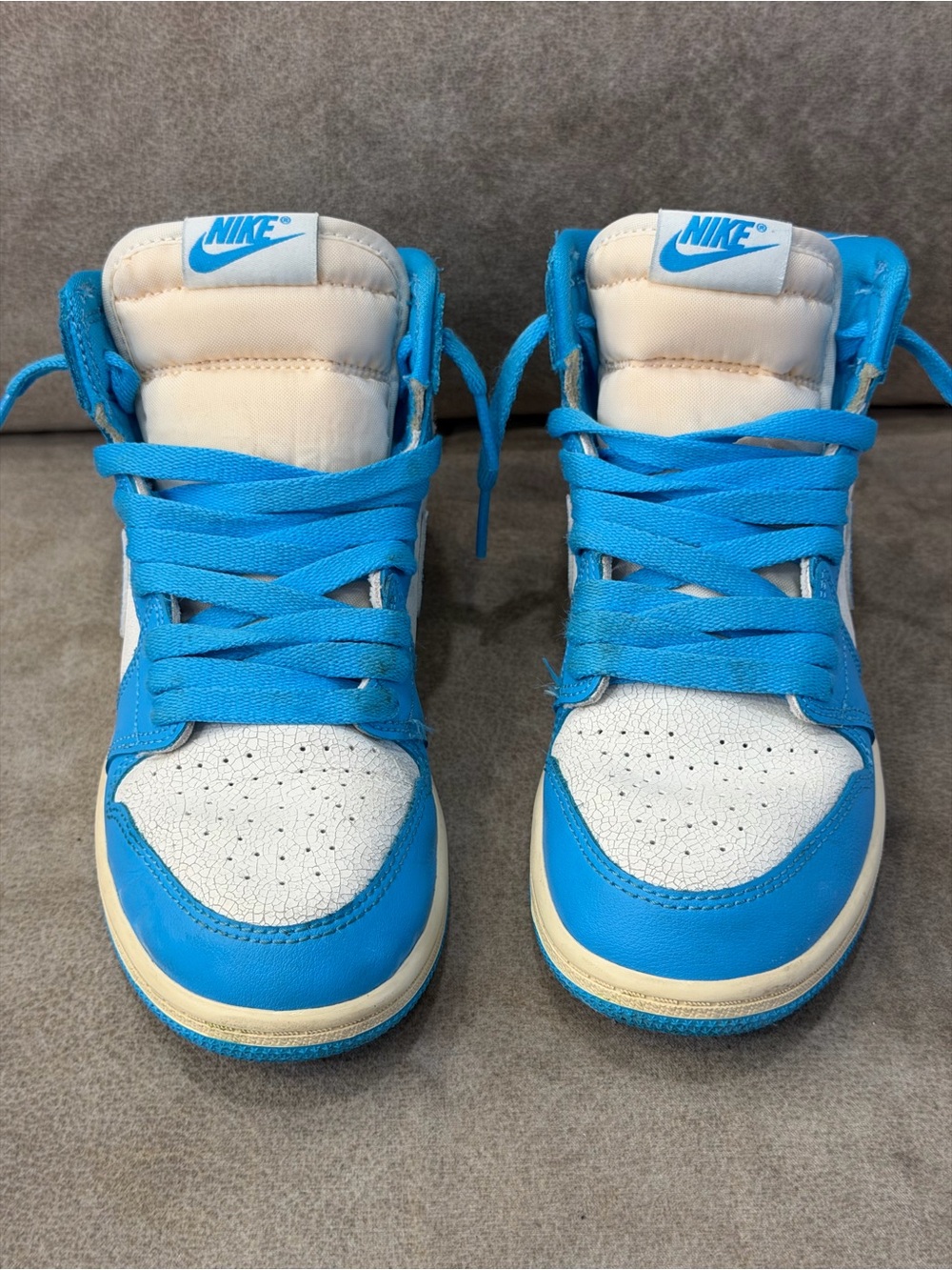 Air Jordan 1 High OG UNC Reimagined Kids Size 2Y FD1412-402